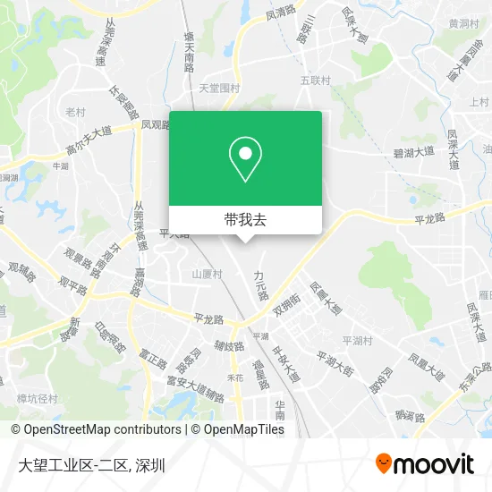 大望工业区-二区地图