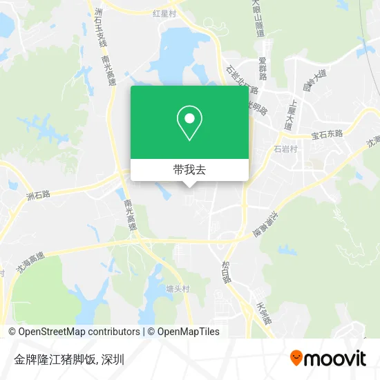 金牌隆江猪脚饭地图