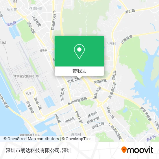 深圳市朗达科技有限公司地图