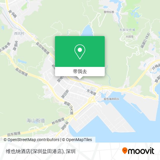 维也纳酒店(深圳盐田港店)地图