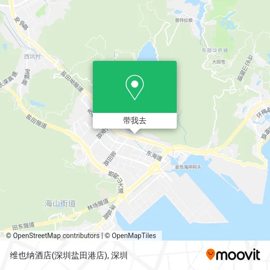 维也纳酒店(深圳盐田港店)地图