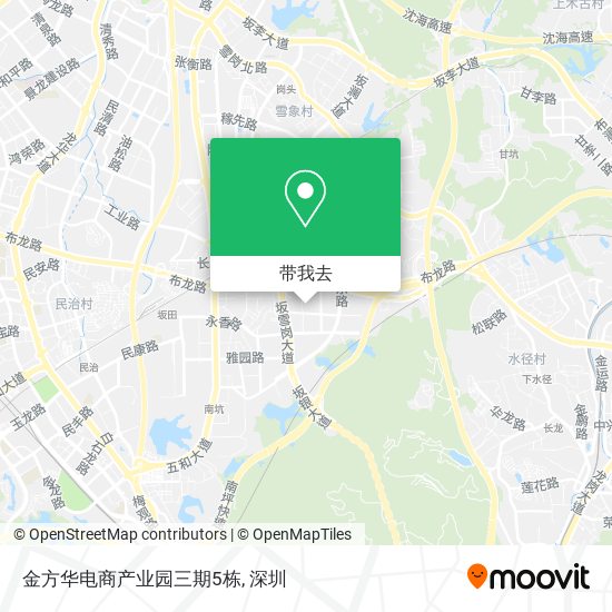 金方华电商产业园三期5栋地图