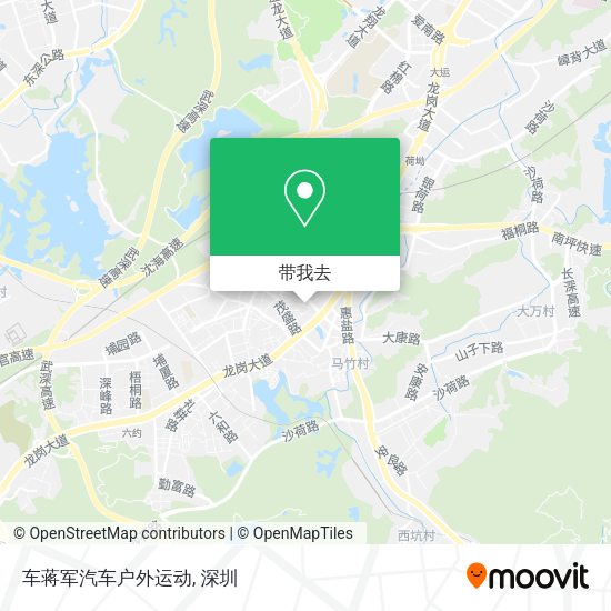 车蒋军汽车户外运动地图