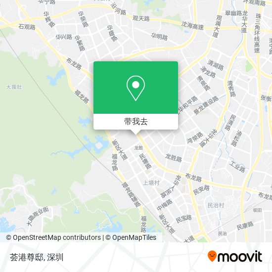 荟港尊邸地图