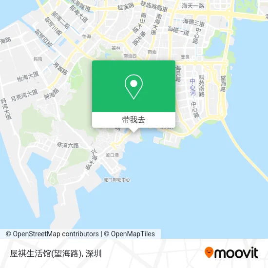 屋祺生活馆(望海路)地图