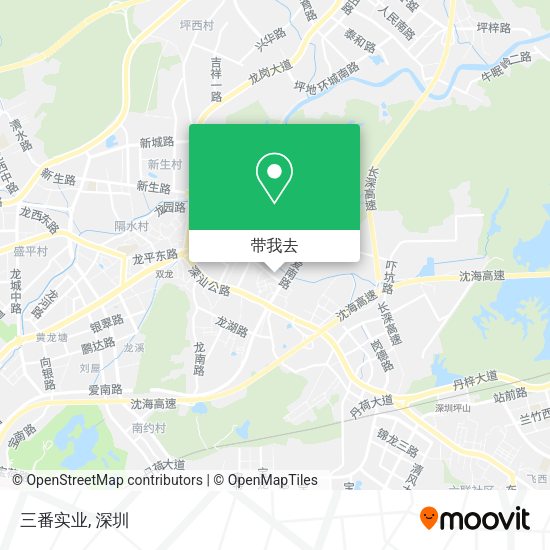 三番实业地图