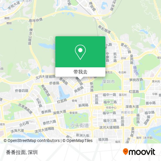 番番拉面地图