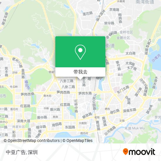 中亚广告地图