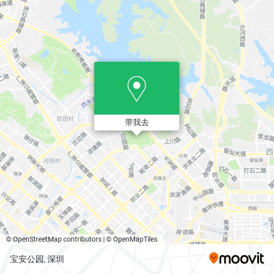 宝安公园地图