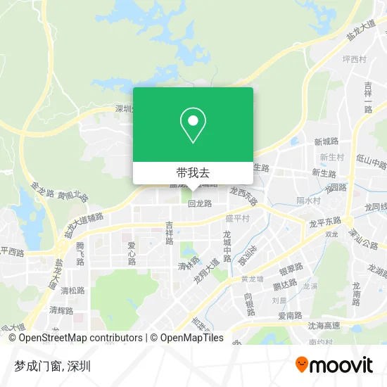 梦成门窗地图
