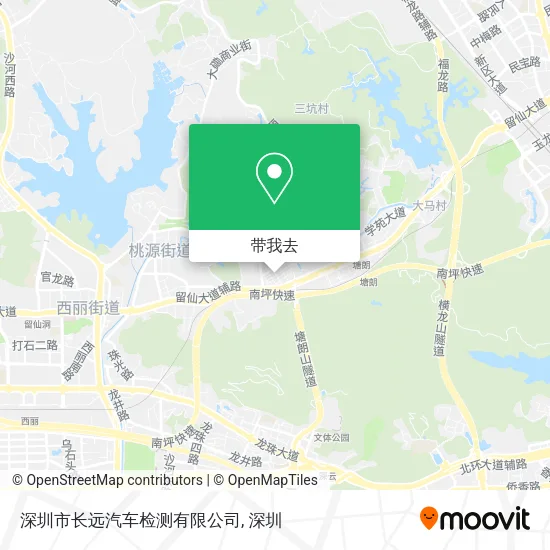 深圳市长远汽车检测有限公司地图
