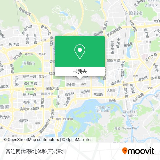 富连网(华强北体验店)地图