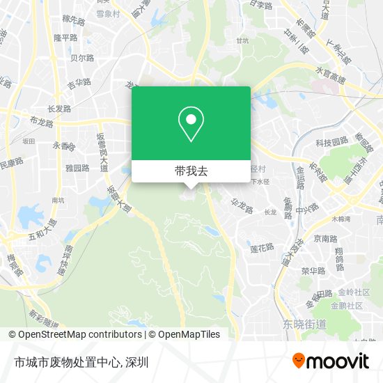 市城市废物处置中心地图