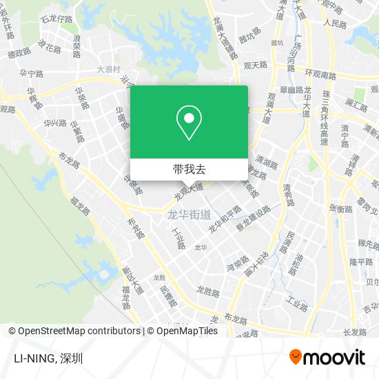 LI-NING地图