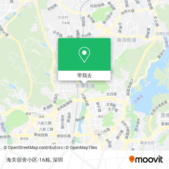 海关宿舍小区-16栋地图