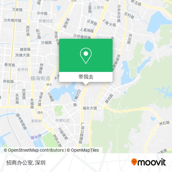 招商办公室地图