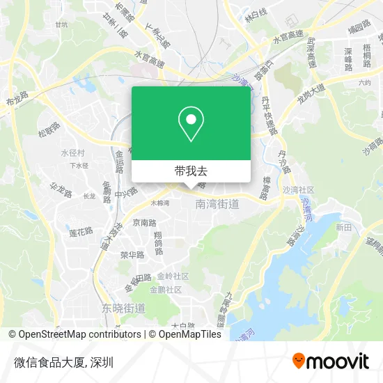 微信食品大厦地图