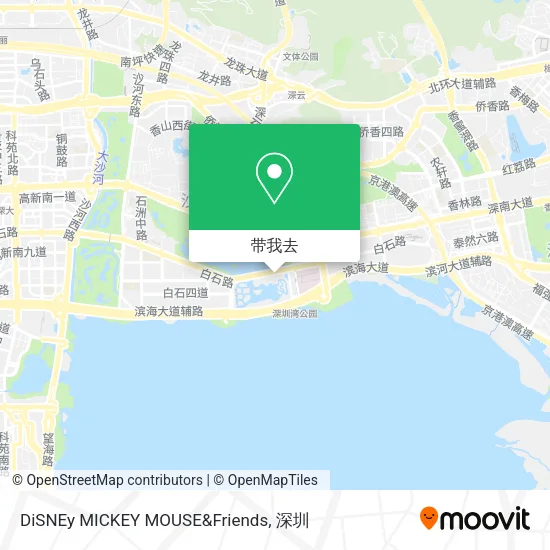 DiSNEy MICKEY MOUSE&Friends地图
