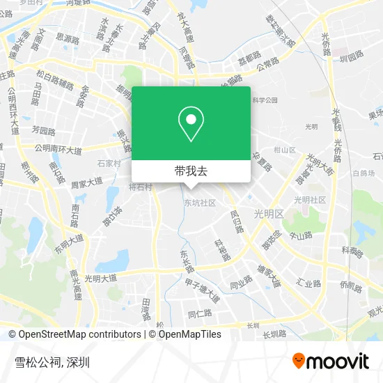 雪松公祠地图
