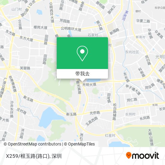 X259/根玉路(路口)地图