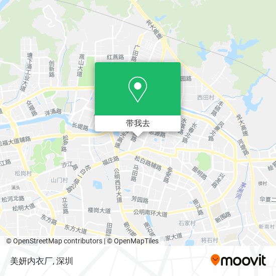 美妍内衣厂地图