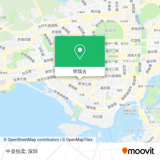 中皇拍卖地图