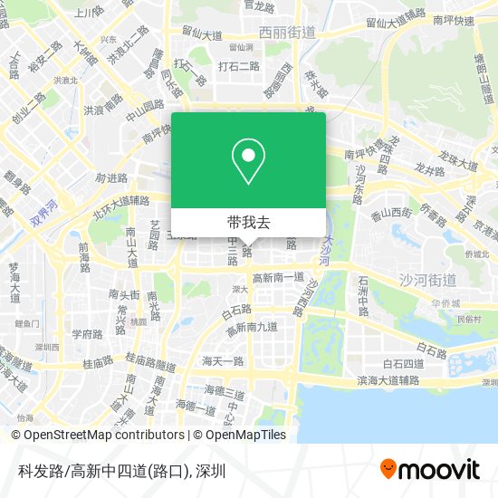 科发路/高新中四道(路口)地图