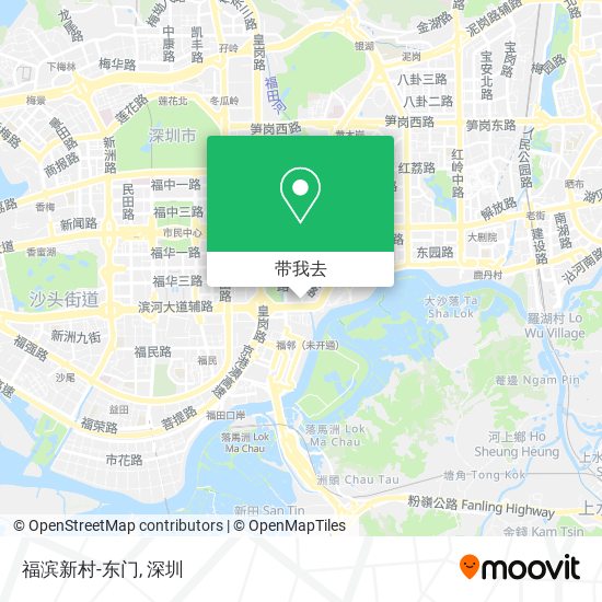 福滨新村-东门地图