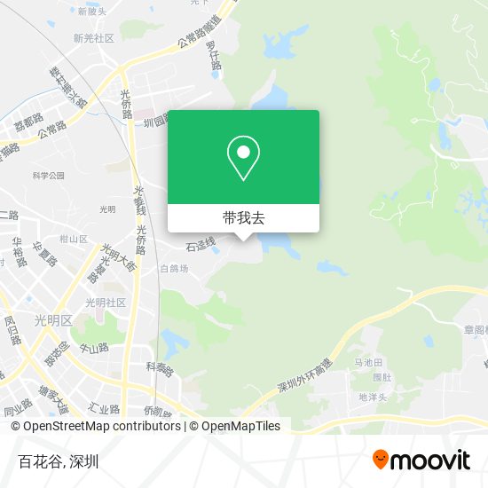百花谷地图