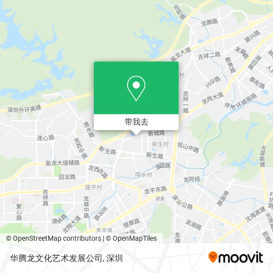 华腾龙文化艺术发展公司地图