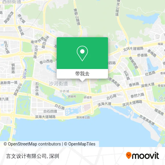 言文设计有限公司地图