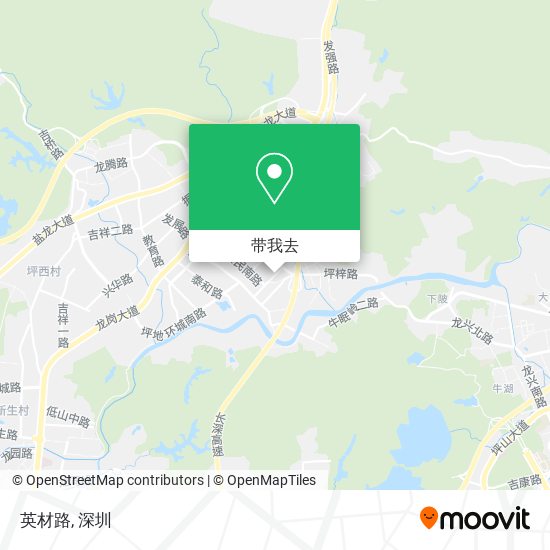 英材路地图