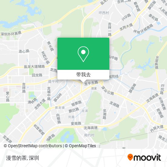 漫雪的茶地图