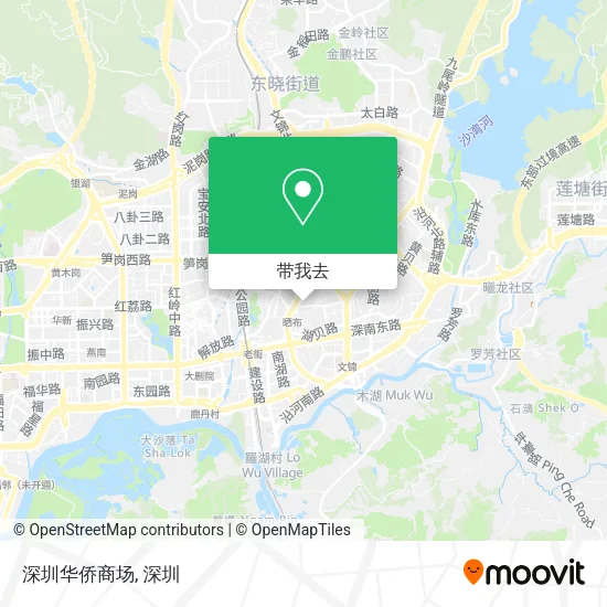 深圳华侨商场地图