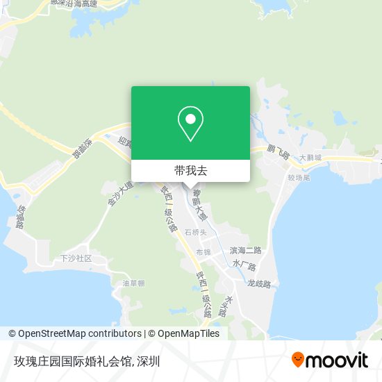 玫瑰庄园国际婚礼会馆地图