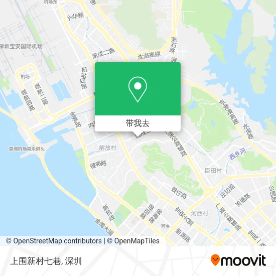上围新村七巷地图