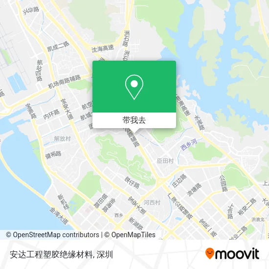 安达工程塑胶绝缘材料地图