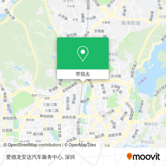 爱德龙安达汽车服务中心地图