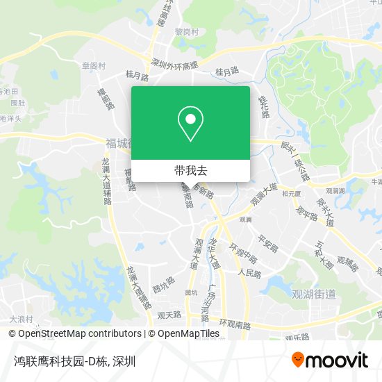 鸿联鹰科技园-D栋地图