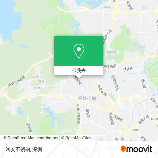 鸿安不锈钢地图