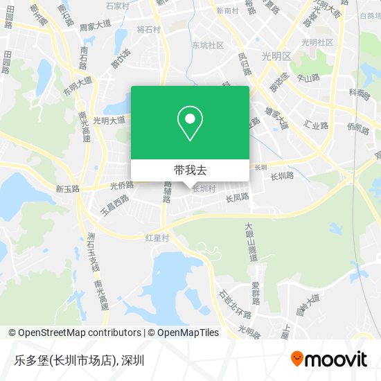 乐多堡(长圳市场店)地图