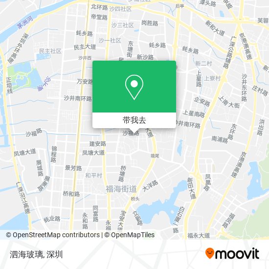 泗海玻璃地图