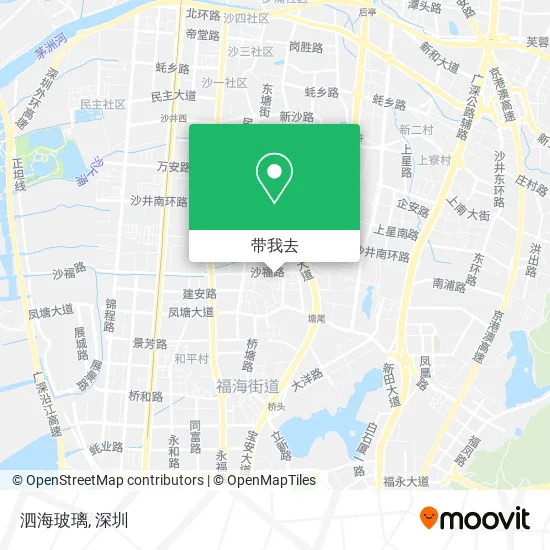 泗海玻璃地图