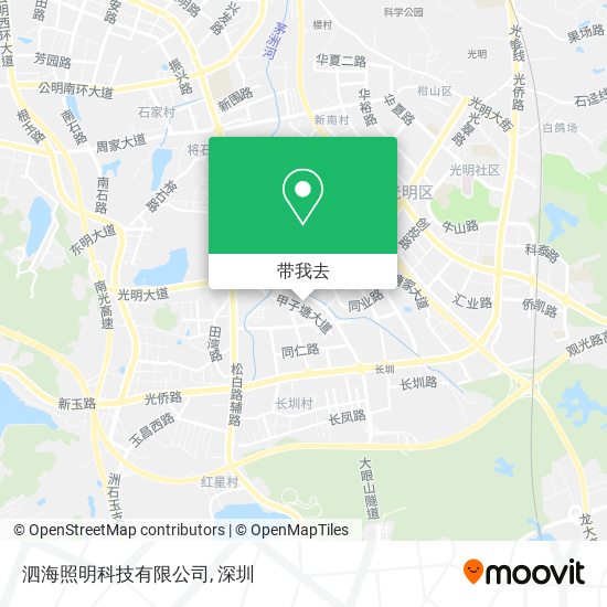 泗海照明科技有限公司地图