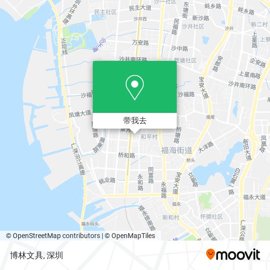 博林文具地图