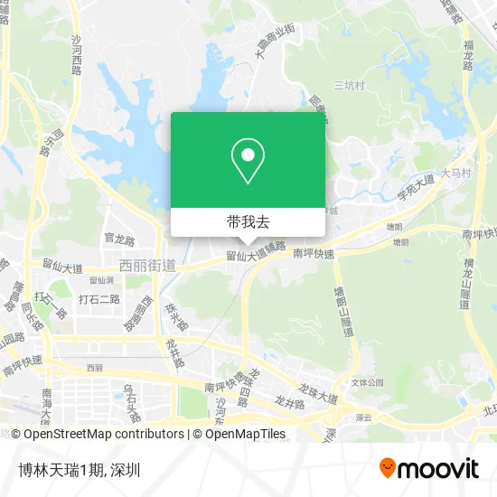 博林天瑞1期地图