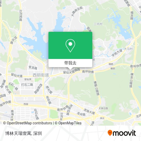 博林天瑞壹寓地图