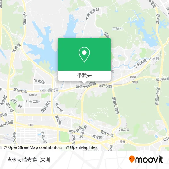 博林天瑞壹寓地图