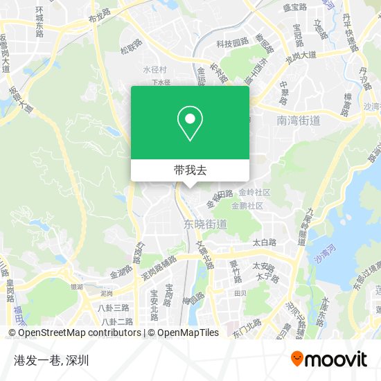 港发一巷地图