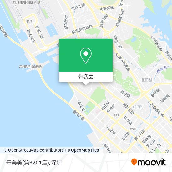 哥美美(第3201店)地图